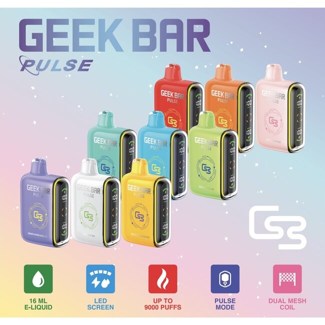 GEEK BAR GEEK BAR PULSE 9000 PUFFS