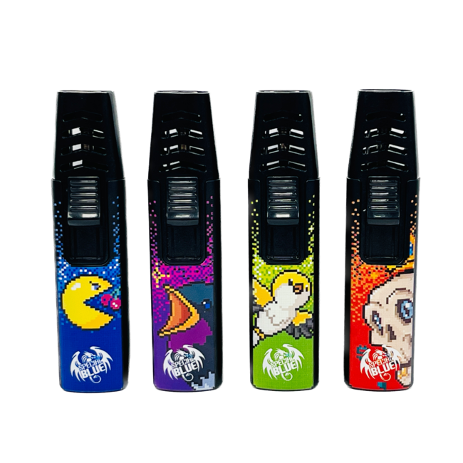 SPECIAL BLUE SPARK PIXEL SINGLE FLAME TORCH-HZ1238