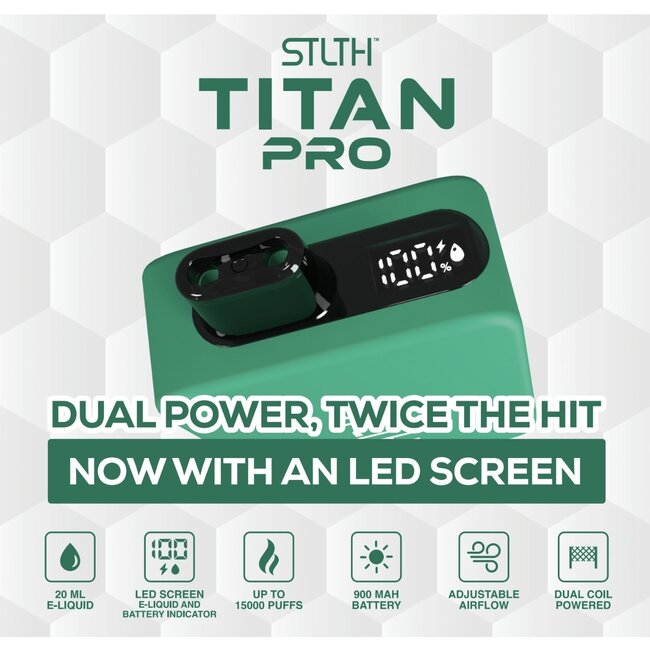STLTH TITAN STLTH TITAN PRO 15000 PUFFS
