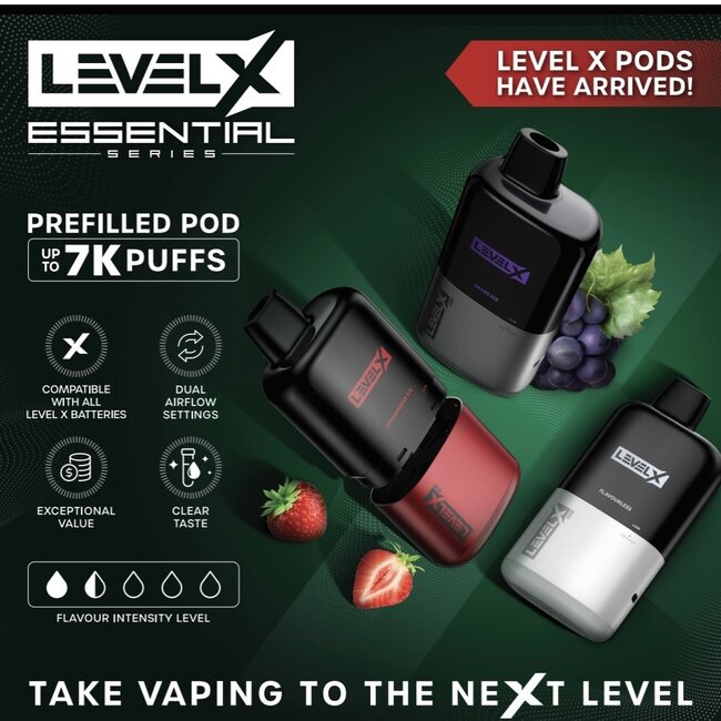 FLAVOUR BEAST LEVEL X POD ESSENTIAL SERIES 7K