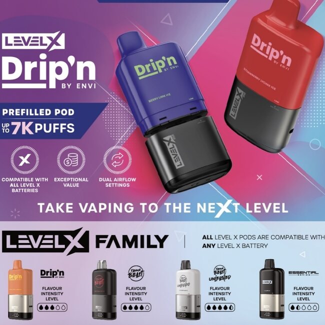 DRIPIN DRIPIN LEVEL X POD 7K