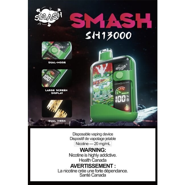 SMASH SMASH DISPOSABLE 13000 PUFFS