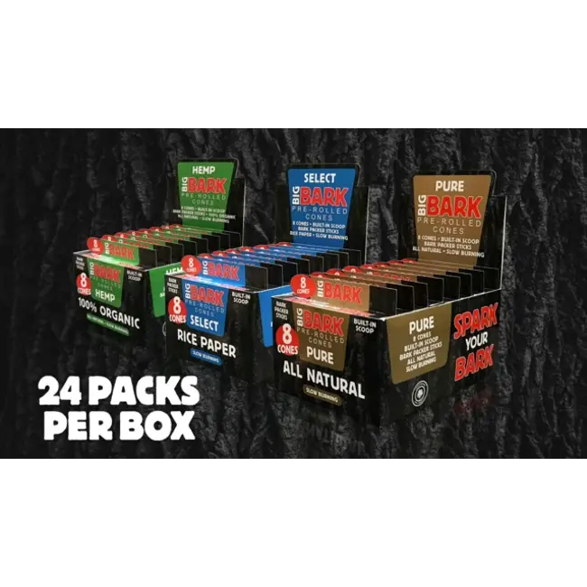 BIG DARK BIG BARK PRE-ROLLED CONES