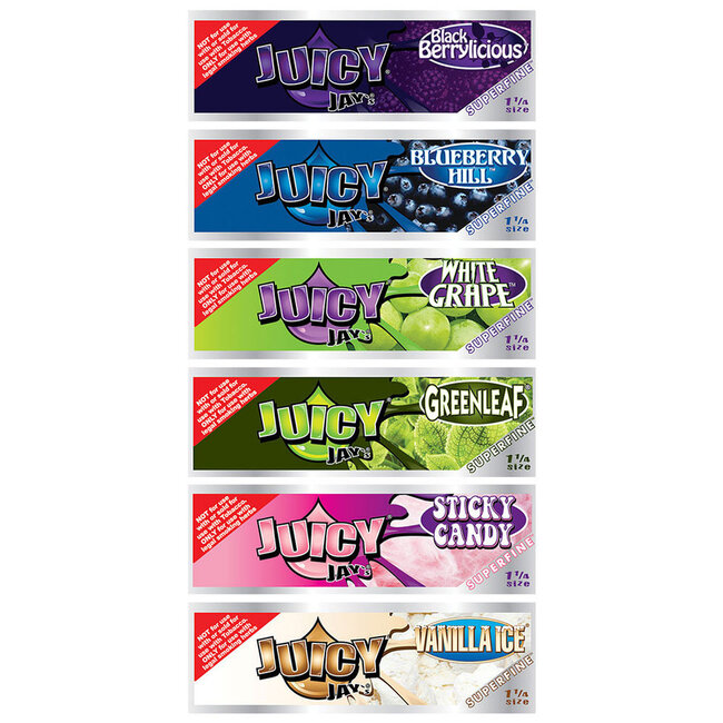JUICY JAY JUICY JAYS SUPERFINE 1 1/4 ROLLING PAPER