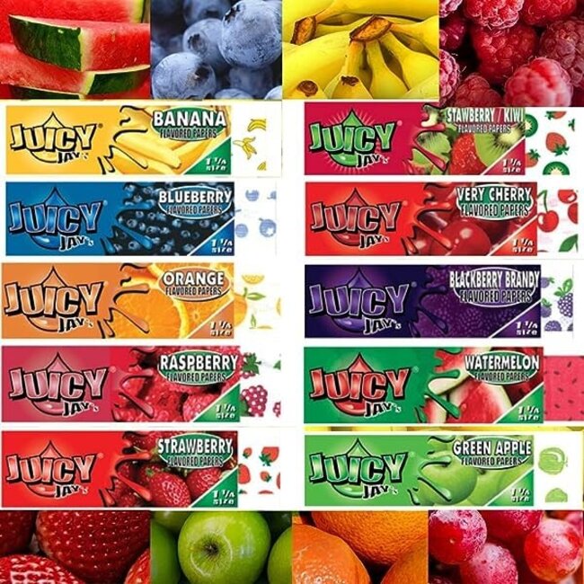 JUICY JAY JUICY JAY’S 1-1/4 ROLLING PAPER