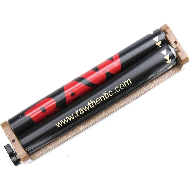 RAW RAW BLACK HEMP PLASTIC ROLLING MACHINE 110MM