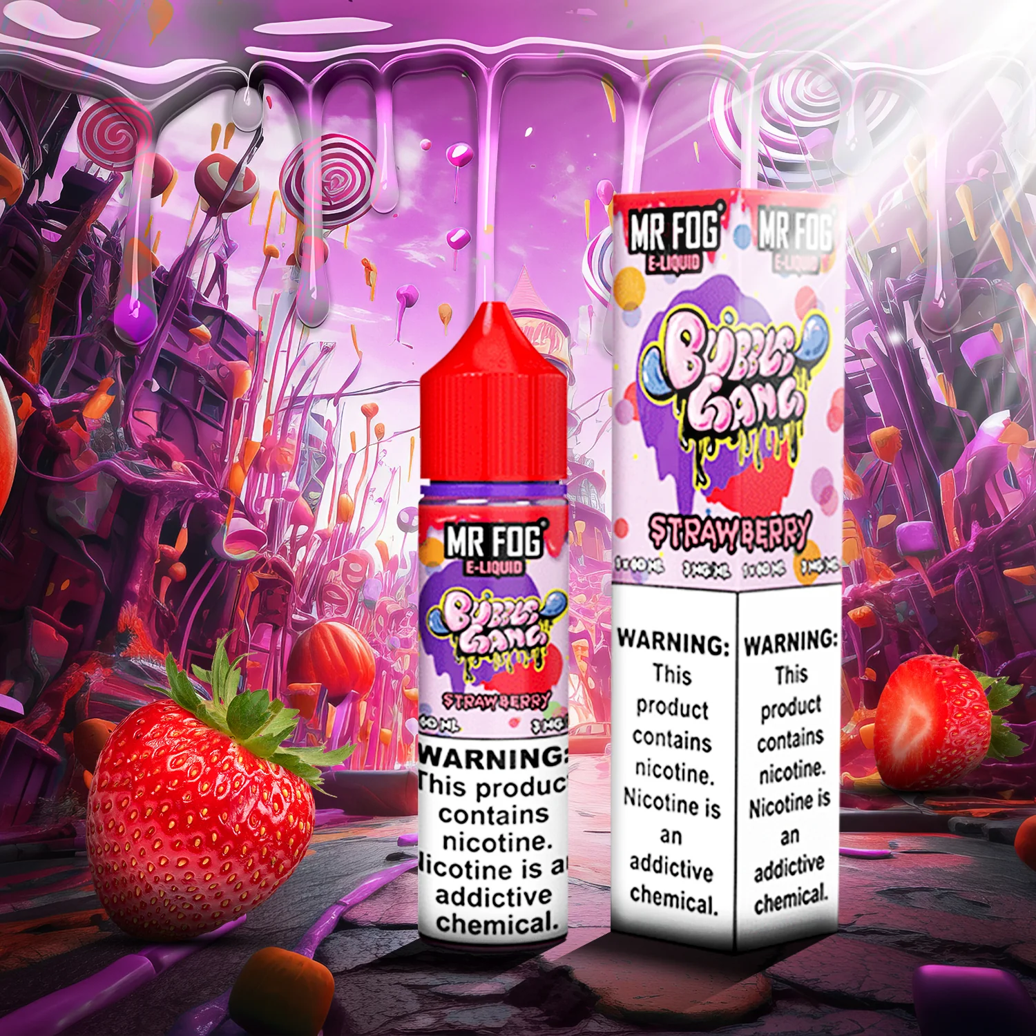 MR FOG BUBBLE GANG E-LIQUID JUICE 5