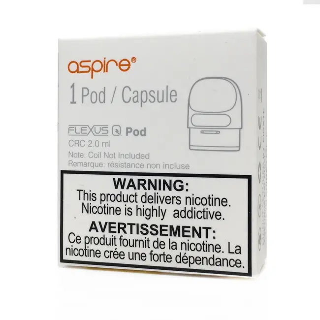 ASPIRE ASPIRE FLEXUS Q EMPTY REPLACEMENT POD (1 PCS) [CRC]