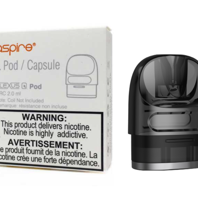ASPIRE ASPIRE FLEXUS Q EMPTY REPLACEMENT POD (1 PACK) [CRC]