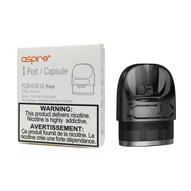 ASPIRE ASPIRE FLEXUS Q EMPTY REPLACEMENT POD (1 PCS) [CRC]