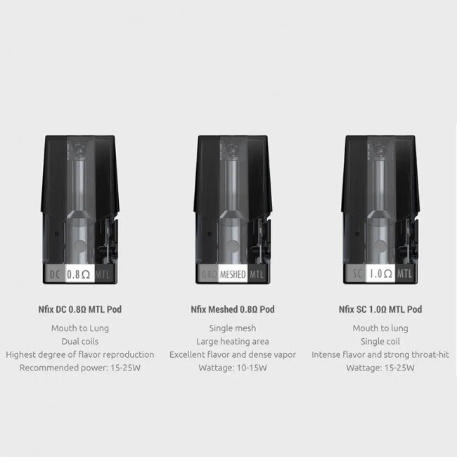 SMOK SMOK NEFIX REPLACEMENT POD(3 PACK)