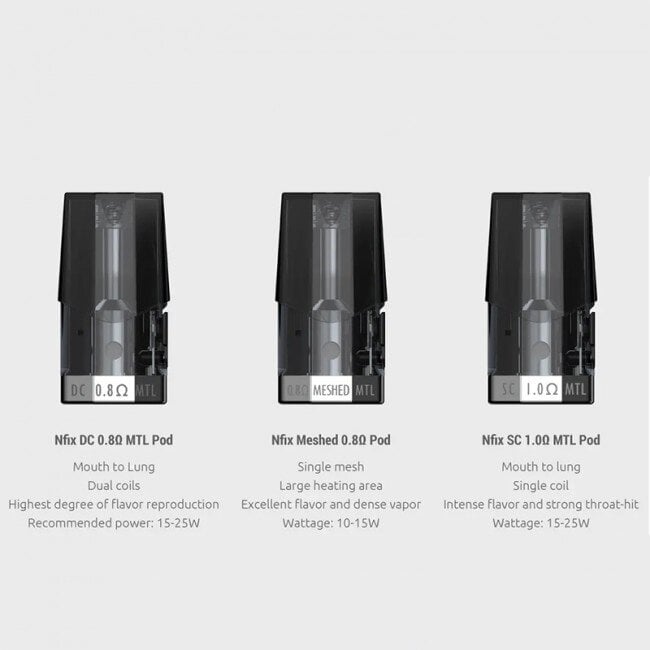 SMOK SMOK NEFIX REPLACEMENT POD(3 PCS)