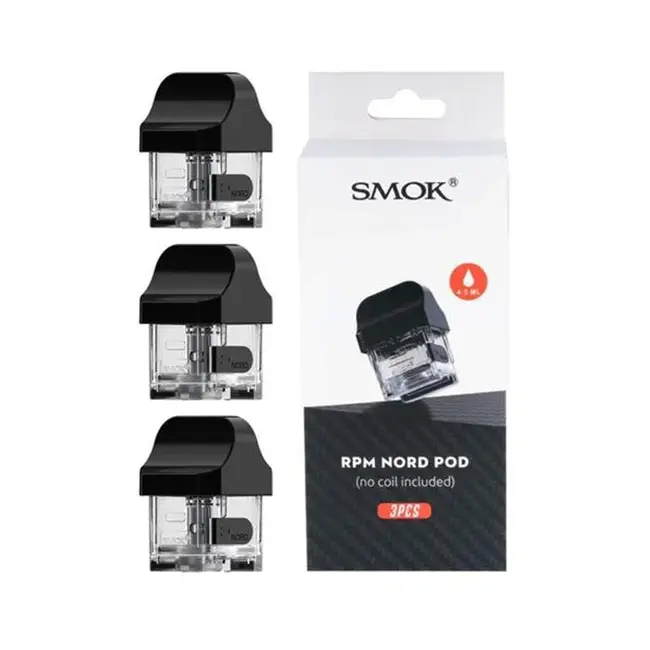 SMOK SMOK RPM40 POD NORD POD NO COIL INCLUDED (3PCS)