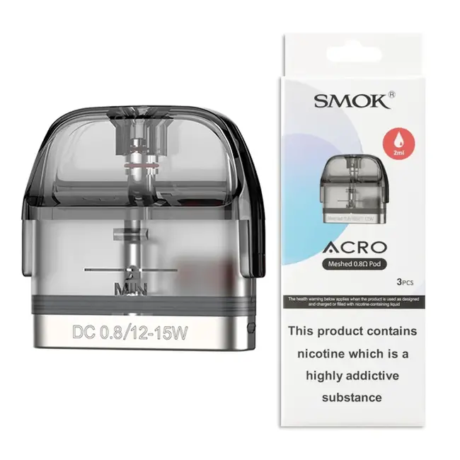 SMOKE SMOK ACRO REPLACEMENT POD (3 PCS)
