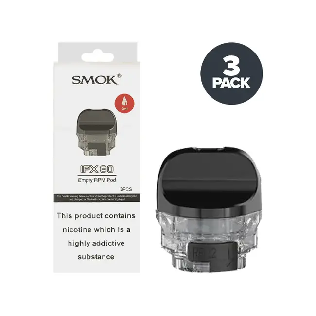 SMOK SMOK IPX 80 EMPTY POD(3 PCS)