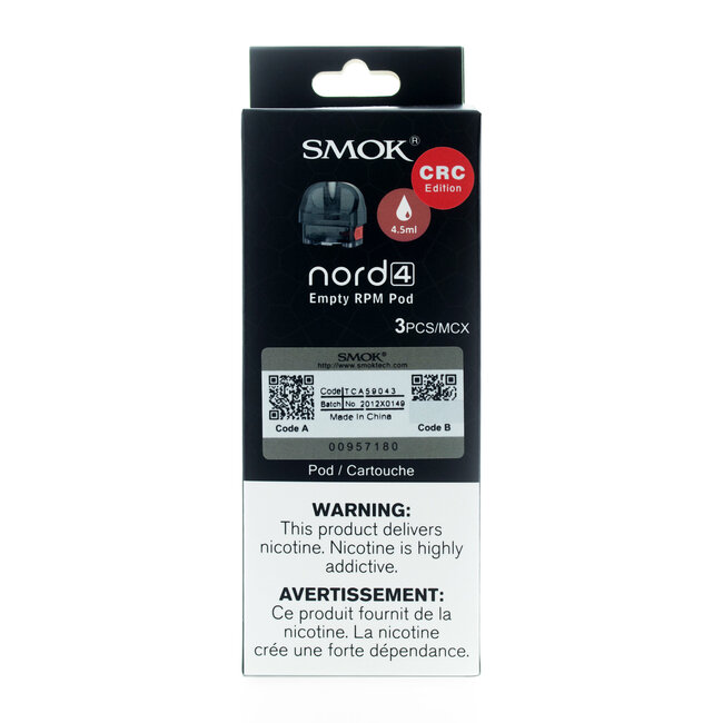SMOK SMOK NORD 4 EMPTY POD (3 PCS)