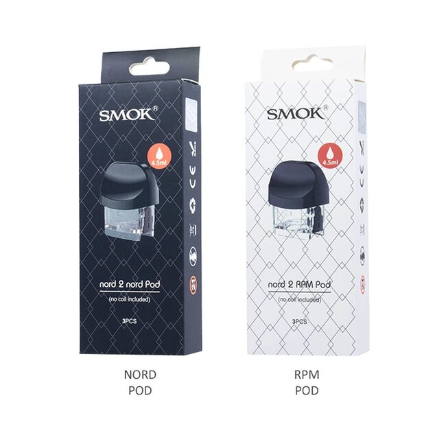 SMOK SMOK  NORD 2 REPLACEMENT POD(3 PCS)