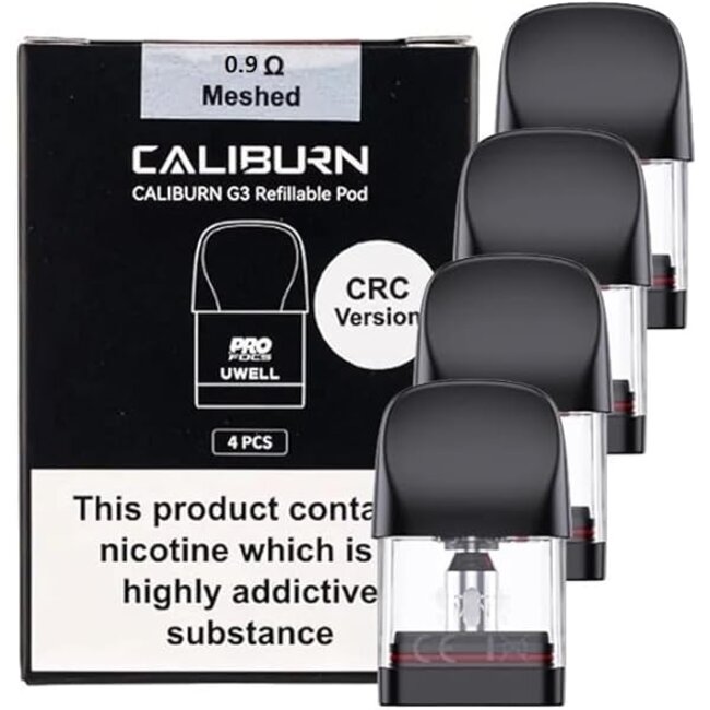 UWELL UWELL CALIBURN G3 REPLACEMENT POD (4 PCS) [CRC]