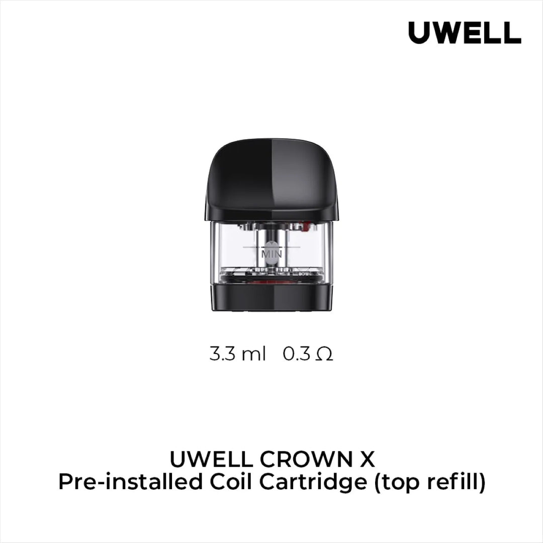 UWELL CROWN X REPLACEMENT POD (2 PACK) [CRC] 00
