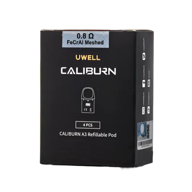 UWELL UWELL CALIBURN A3 REPLACEMENT POD(4 PCS)