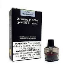 UWELL WHIRL T1 0.75 OHM REPLACEMENT POD (2 PACK) [CRC] UWELL WHIRL T1 REPLACEMENT POD (2 PACK) 11