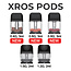 VAPORESSO VAPORESSO XROS REPLACEMENT POD(4 PCS)