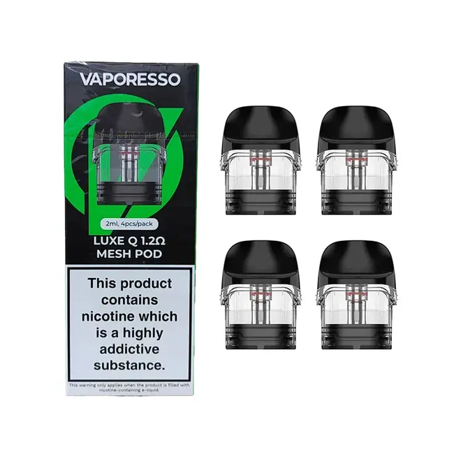 VAPORESSO VAPORESSO LUXE Q MESH REPLACEMENT POD(4 PCS)