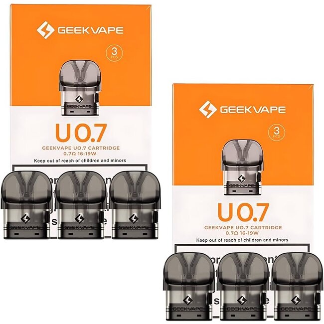 GEEKVAPE GEEKVAPE U REPLACEMENT POD(3 PCS)