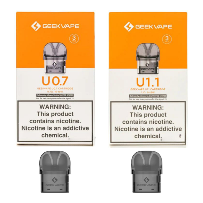 GEEKVAPE GEEKVAPE U REPLACEMENT POD(3 PACK)