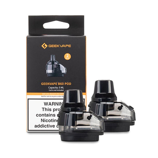 GEEK VAPE B60 SE REPLACEMENT POD(2 PACK)