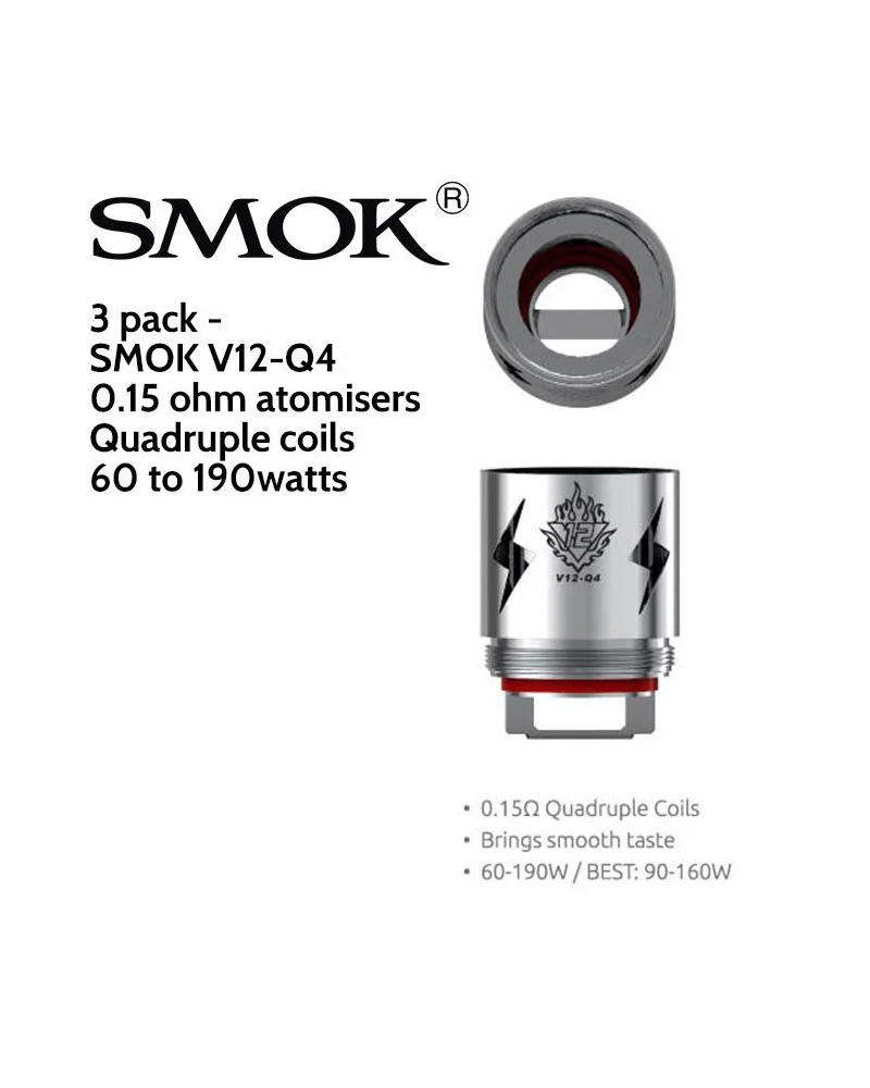 SMOK V12 Q4 0.15 OHM SINGLE 11