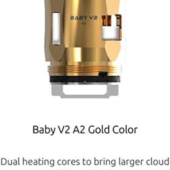 SMOK SMOK BABY V2 REPLACEMENT COIL A2-GOLD 0.2 OHM(70-120W) SINGLE