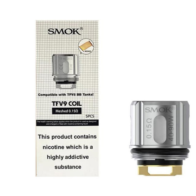 SMOK SMOK  TFV9 COIL MESH 0.15 OHM(5 PCS)