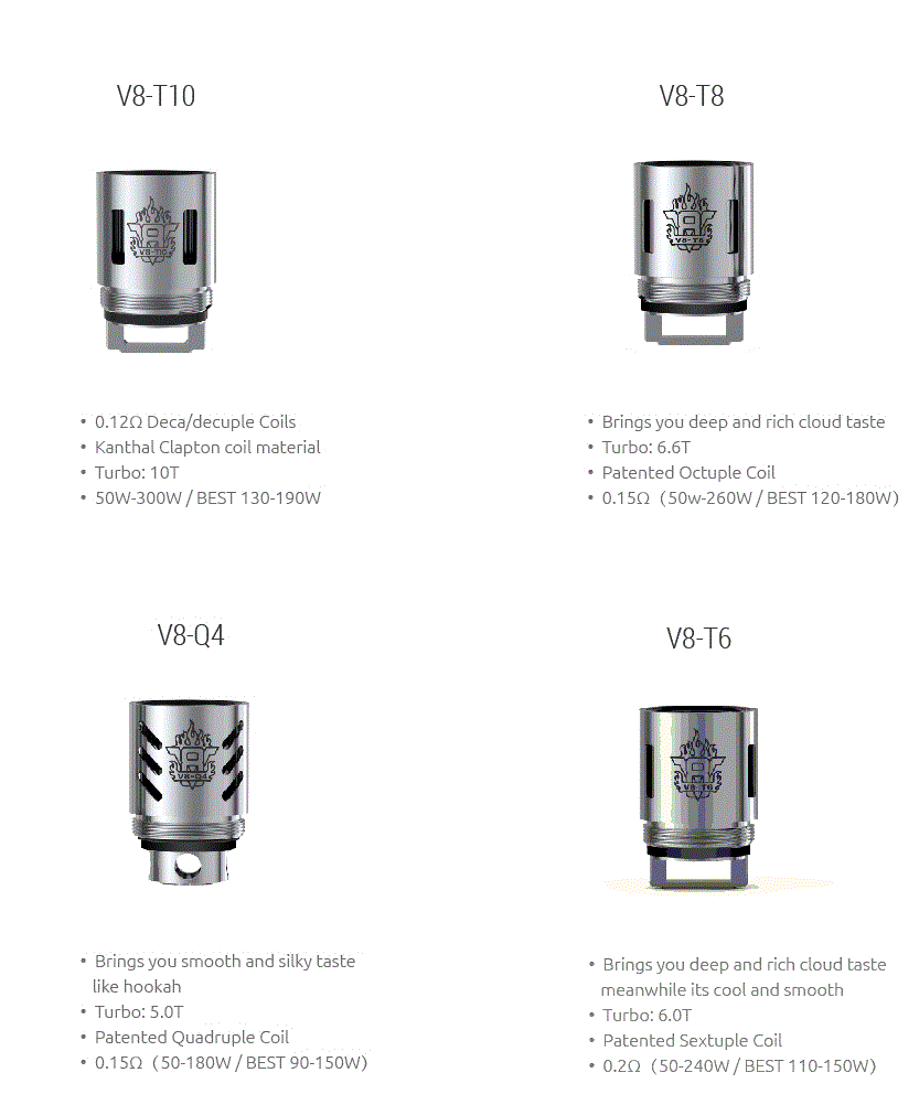 SMOK V8 REPLACMENT COIL 11