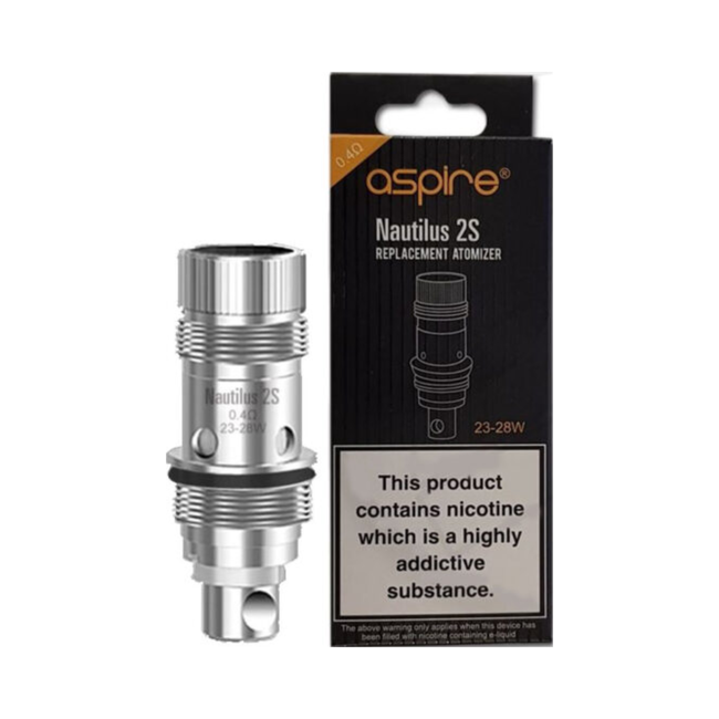 ASPIRE ASPIRE NAUTILUS COIL 2S 0.4 OHM SINGLE
