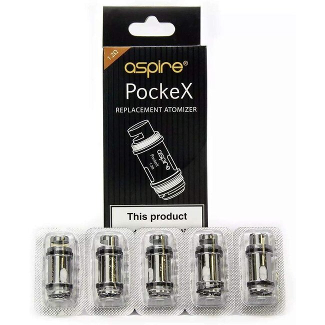 ASPIRE ASPIRE POCKET X REPLACEMENT COIL(5 PCS)