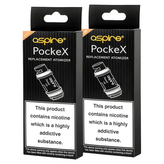 ASPIRE ASPIRE POCKET X REPLACEMENT COIL(5 PCS)