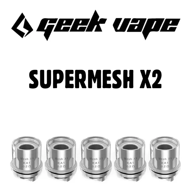 GEEKVAPE GEEK VAPE SUPERMESH REMPLACEMENT COIL(5 PACK)