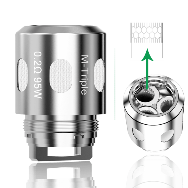 HORIZON TECH HORIZON TECH FALCON COIL M TRIPLE MESH 0.15 OHM SINGLE