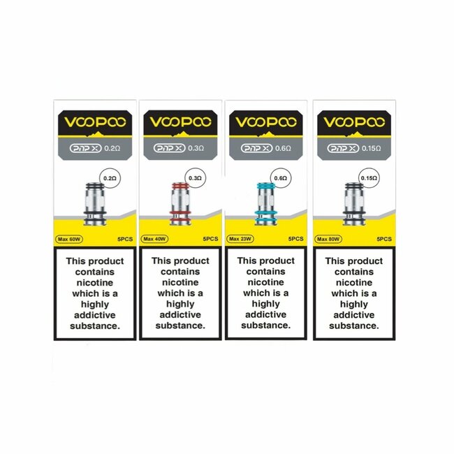 VOOPOO VOOPOO PNP X REPLACEMENT COILS (5 PCS)