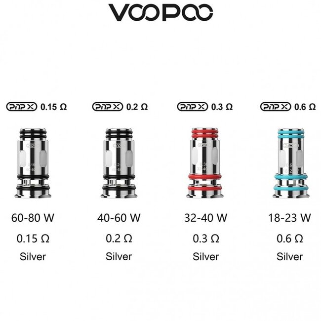 VOOPOO VOOPOO PNP X REPLACEMENT COILS (5 PCS)