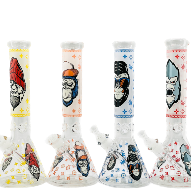 14'' GORILLA BEAKER WATER BONG C1040B