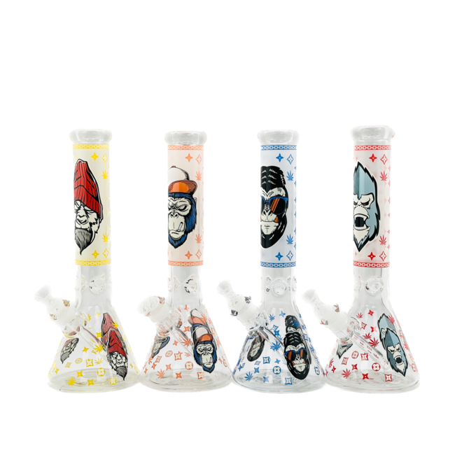 14'' GORILLA BEAKER WATER BONG C1040B