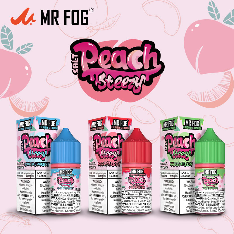 MR FOG JUICE PEACH STEEZY SALT NIC 1