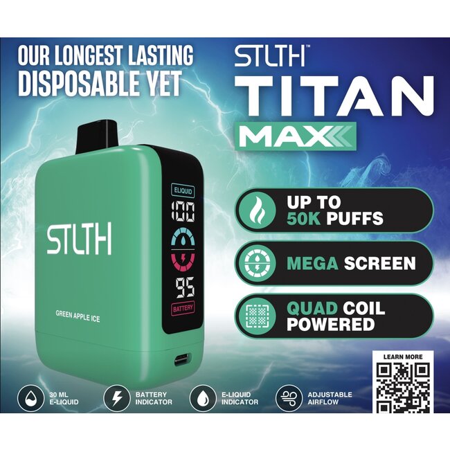 STLTH STLTH TITAN MAX 50K DISPOSABLE