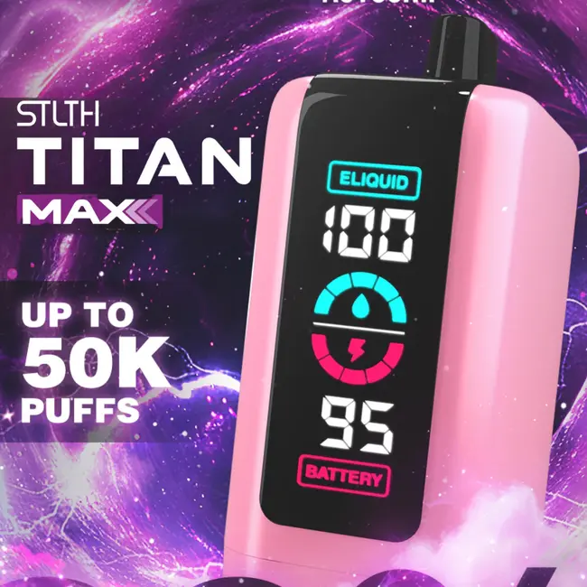 STLTH STLTH TITAN MAX 50K DISPOSABLE
