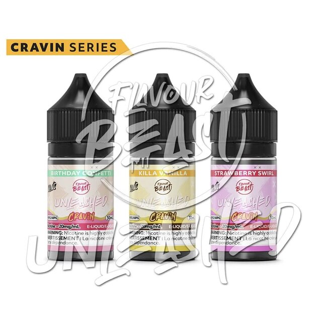 FLAVOUR BEAST FLAVOUR BEAST E-LIQUID CRAVIN UNLEASHED SALT NIC