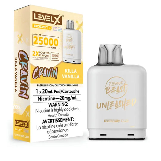 FLAVOUR BEAST BOOST LEVEL X POD 25 K (CRAVIN SERIES)
