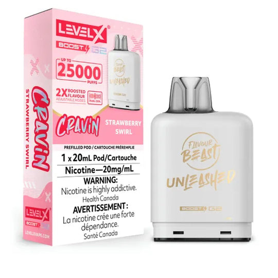 FLAVOUR BEAST BOOST LEVEL X POD 25 K (CRAVIN SERIES)