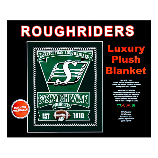 ROUGHRIDERS  LUXURY BLANKET QUEEN